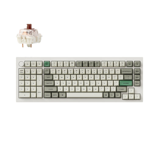 Keychron Q12 Max QMK/VIA Draadloos Aangepast Mechanisch Toetsenbord (US ANSI-indeling)