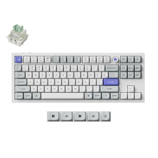 Keychron Q3 HE 8K Bedraad Magnetisch Schakeltoetsenbord (US ANSI-indeling)