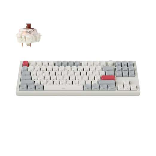 Keychron Q3 Max QMK/VIA Draadloos Aangepast Mechanisch Toetsenbord (US ANSI-indeling)