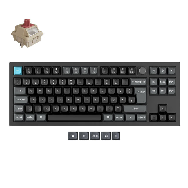 Keychron Q3 Ultra 8K Draadloos Aangepast Mechanisch Toetsenbord ISO-indeling Collectie