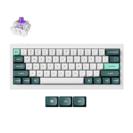 Keychron Q4 HE QMK Draadloos Aangepast Toetsenbord (VS-indeling)