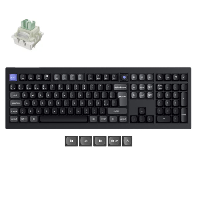 Keychron Q6 HE 8K Bedraad Magnetisch Schakelaar Toetsenbord ISO Indeling Collectie