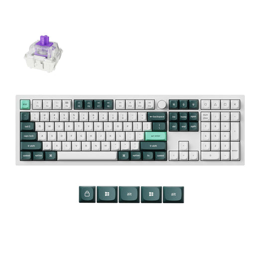 Keychron Q6 HE QMK Draadloos Aangepast Toetsenbord (US ANSI-indeling)