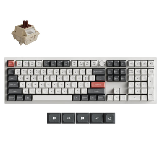 Keychron Q6 Ultra 8K Draadloos Aangepast Mechanisch Toetsenbord (US ANSI-indeling)
