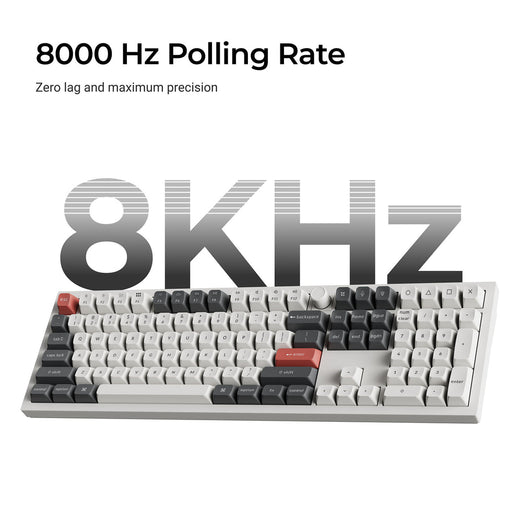 Keychron Q6 Ultra 8K Draadloos Aangepast Mechanisch Toetsenbord (US ANSI-indeling)