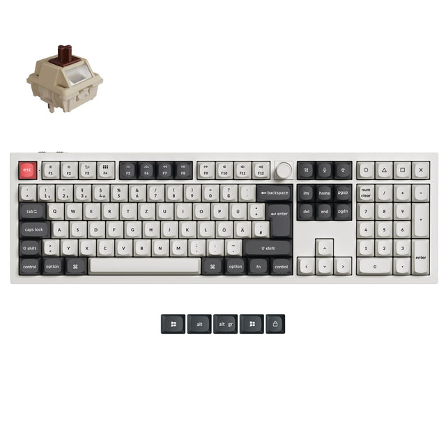 Keychron Q6 Ultra 8K Draadloos Aangepast Mechanisch Toetsenbord ISO-indeling Collectie