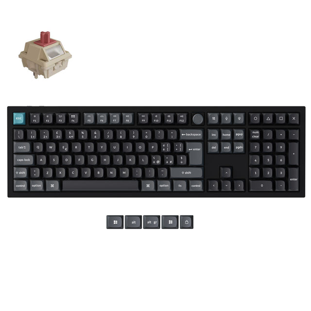 Keychron Q6 Ultra 8K Draadloos Aangepast Mechanisch Toetsenbord ISO-indeling Collectie