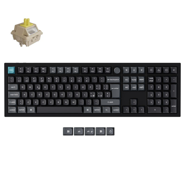 Keychron Q6 Ultra 8K Draadloos Aangepast Mechanisch Toetsenbord ISO-indeling Collectie