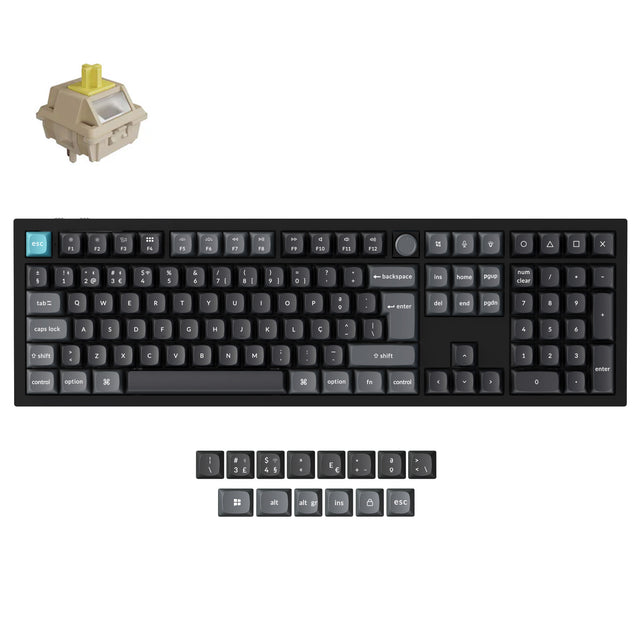 Keychron Q6 Ultra 8K Draadloos Aangepast Mechanisch Toetsenbord ISO-indeling Collectie