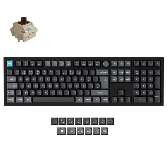 Keychron Q6 Ultra 8K Draadloos Aangepast Mechanisch Toetsenbord ISO-indeling Collectie
