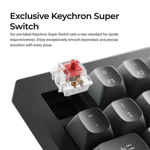 Keychron V1 8K QMK Bedraad Aangepast Mechanisch Toetsenbord (US ANSI-indeling)