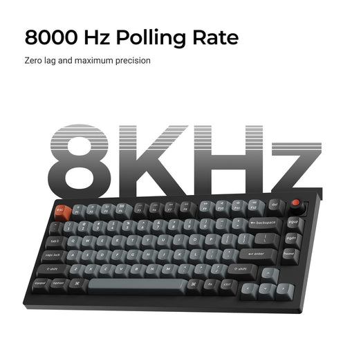 Keychron V1 8K QMK Bedraad Aangepast Mechanisch Toetsenbord (US ANSI-indeling)