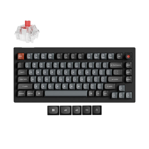 Keychron V1 8K QMK Bedraad Aangepast Mechanisch Toetsenbord (US ANSI-indeling)