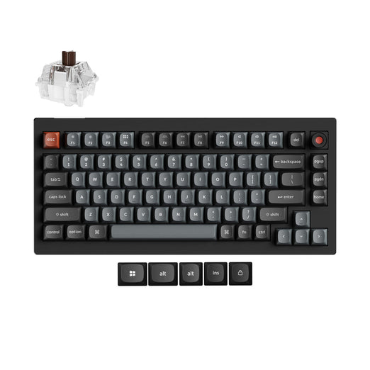 Keychron V1 8K QMK Bedraad Aangepast Mechanisch Toetsenbord (US ANSI-indeling)