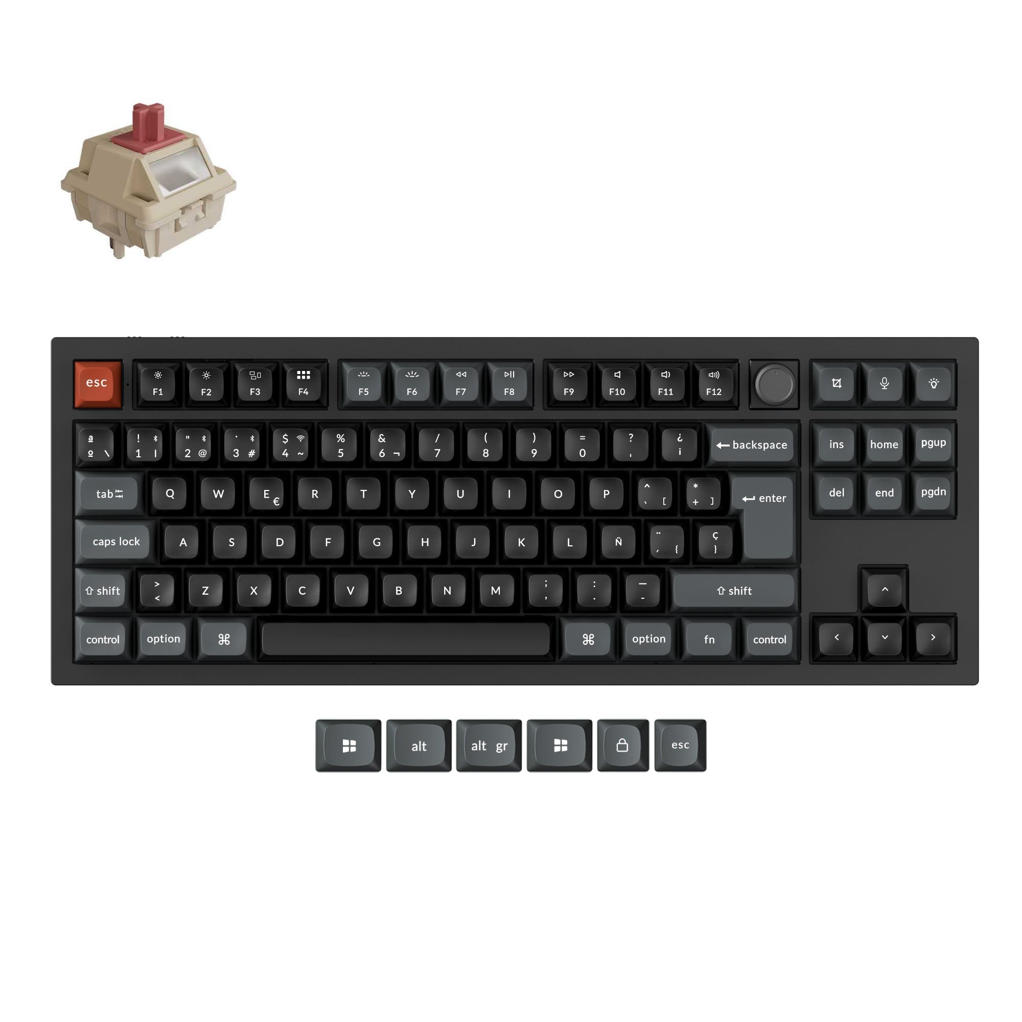Keychron V3 Ultra 8K Draadloos Aangepast Mechanisch Toetsenbord ISO-indeling Collectie