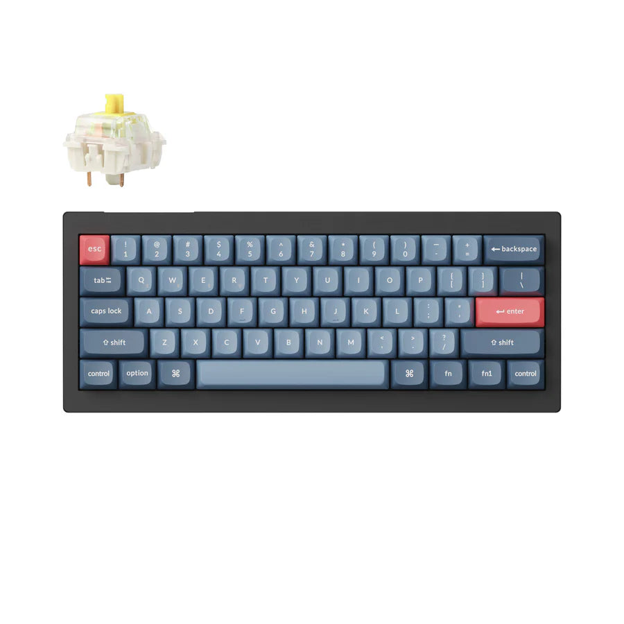 Keychron V4 Max QMK/VIA draadloos, aangepast mechanisch toetsenbord (Amerikaanse ANSI-indeling)