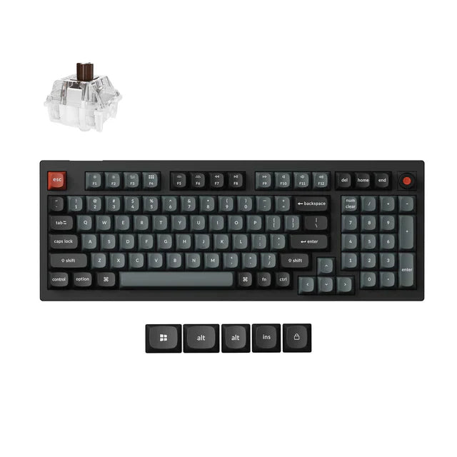Keychron V5 8K QMK Wired Custom Mechanical Keyboard