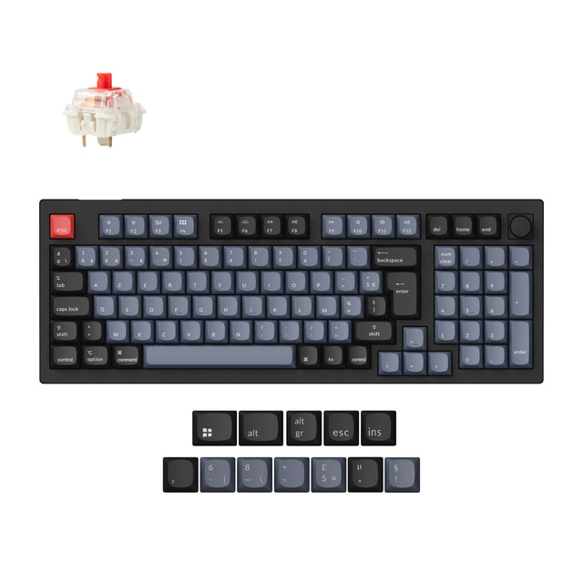 Keychron V5 Max QMK Draadloos Aangepast Mechanisch Toetsenbord ISO-indeling Collectie