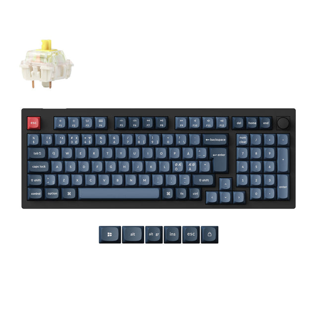 Keychron V5 Max QMK Draadloos Aangepast Mechanisch Toetsenbord ISO-indeling Collectie