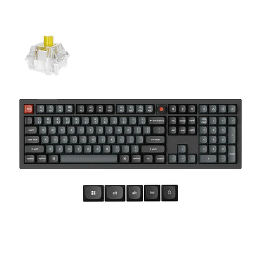 Keychron V6 8K QMK Bedraad Aangepast Mechanisch Toetsenbord