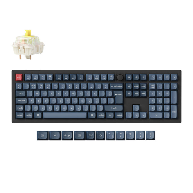 Keychron V6 Max QMK Draadloos Aangepast Mechanisch Toetsenbord ISO-indeling Collectie