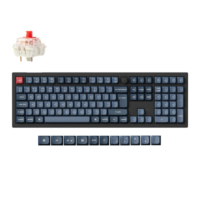 Keychron V6 Max QMK Draadloos Aangepast Mechanisch Toetsenbord ISO-indeling Collectie