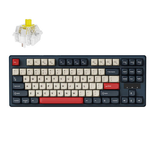 Keychron J4 QMK Draadloos Mechanisch Toetsenbord (US ANSI-indeling)