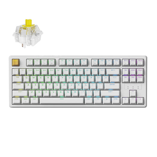 Keychron J4 QMK Draadloos Mechanisch Toetsenbord (US ANSI-indeling)