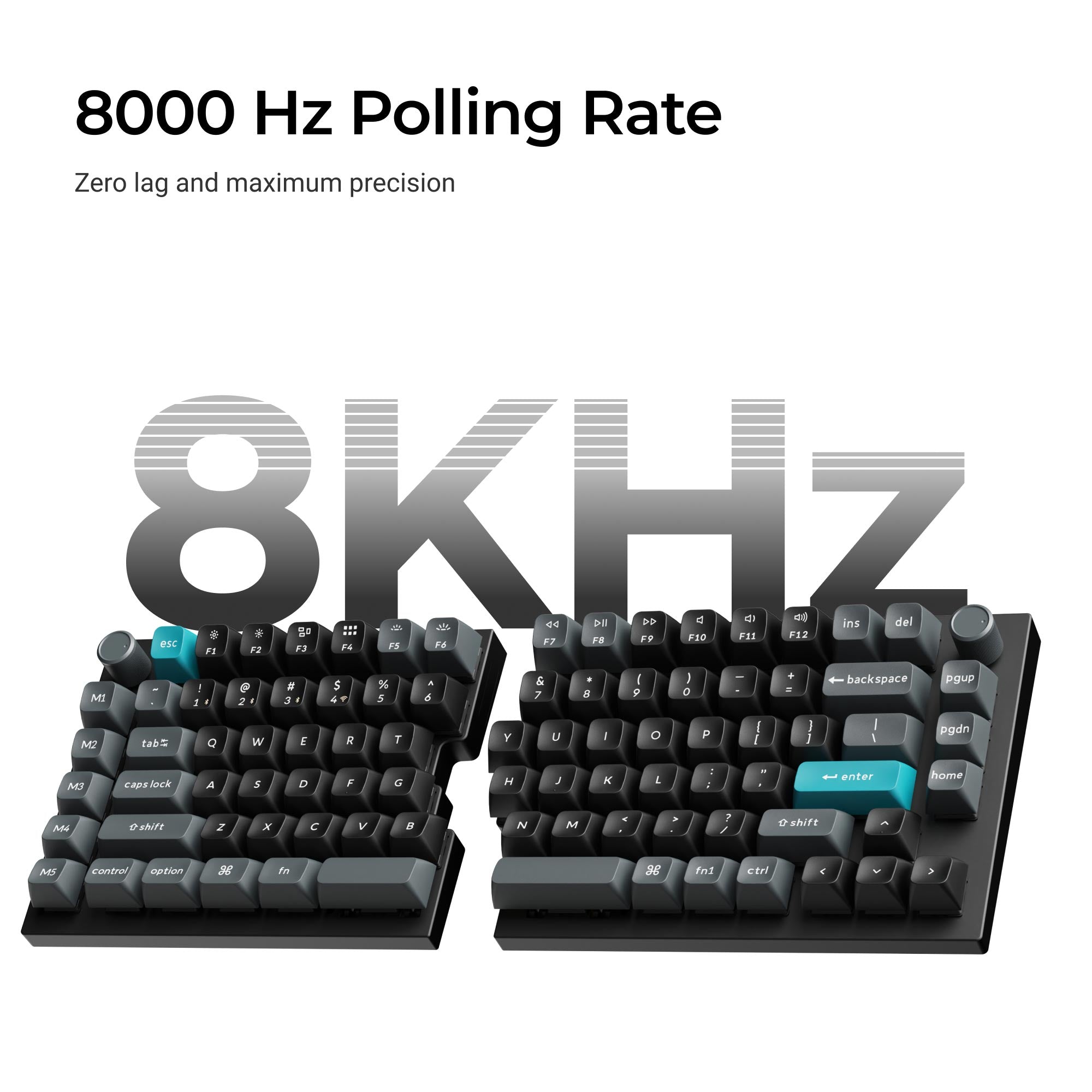 Keychron Q11 Ultra 8K Draadloos Aangepast Mechanisch Toetsenbord (US ANSI-indeling)