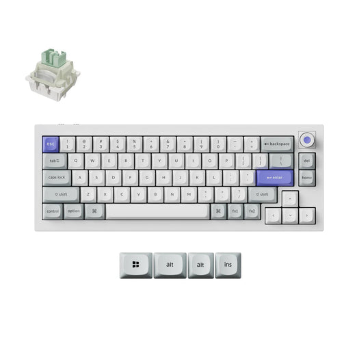Keychron Q2 HE 8K Bedraad Magnetisch Schakeltoetsenbord (US ANSI-indeling)