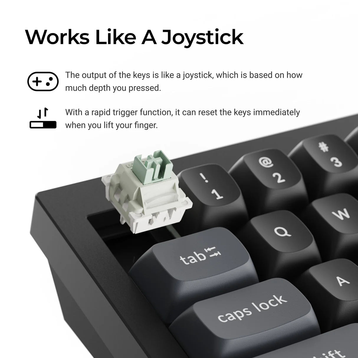 Keychron Q2 HE 8K Magnetic Switch Keyboard (US ANSI Layout)