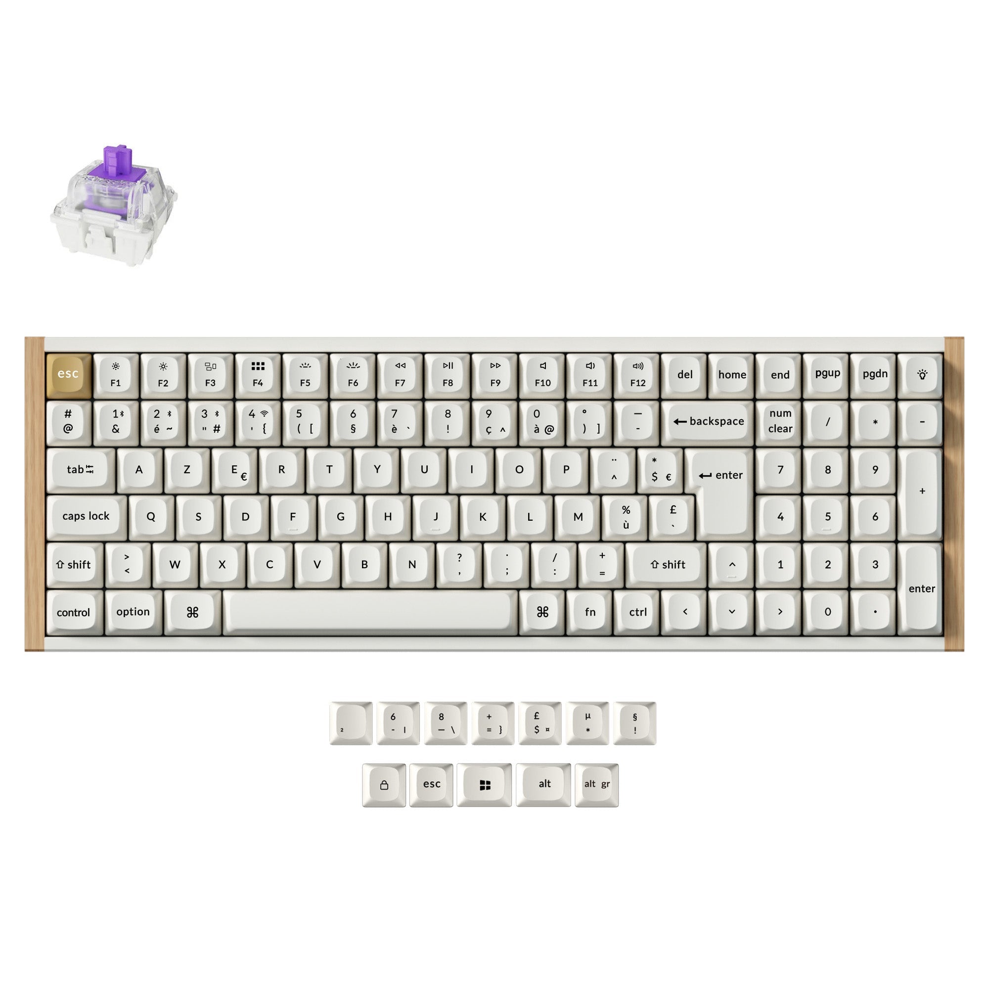 Keychron K4 HE Wireless Magnetic Switch Custom Keyboard ISO Layout Collection