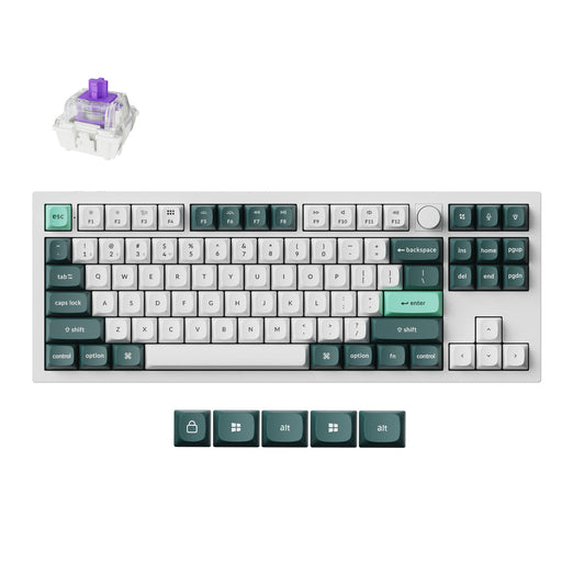 Keychron Q3 HE QMK Draadloos Aangepast Toetsenbord (VS-indeling)