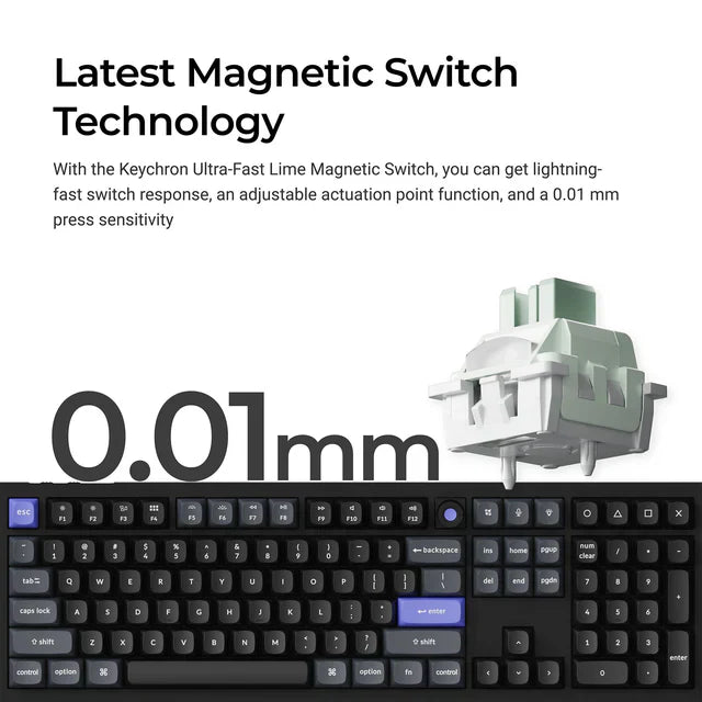 Keychron Q6 HE 8K Magnetisch Schakeltoetsenbord