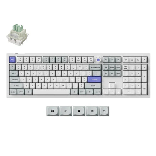 Keychron Q6 HE 8K Bedraad Magnetisch Schakeltoetsenbord (US ANSI-indeling)
