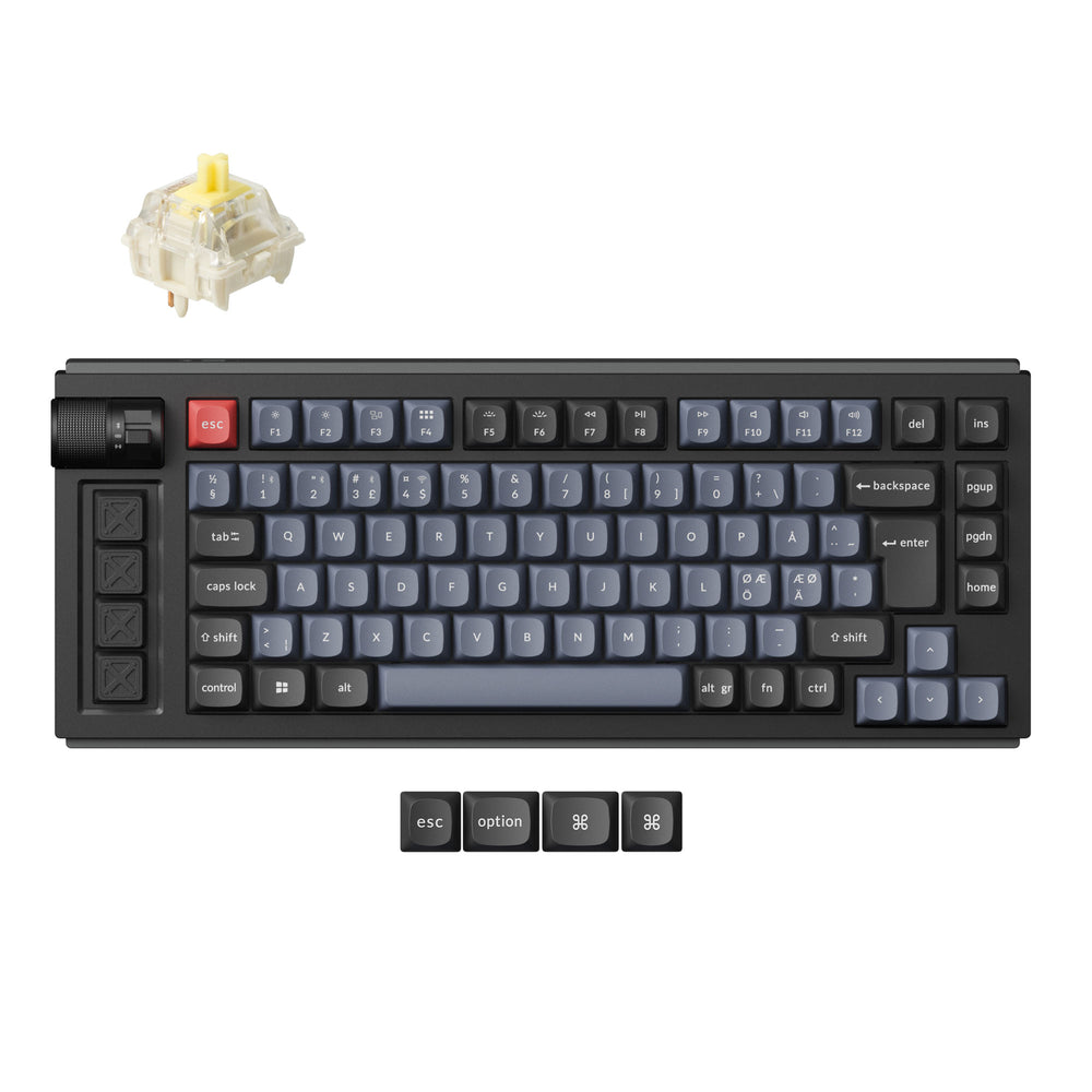 Lemokey L1 QMK Draadloos Aangepast Mechanisch Toetsenbord ISO-indeling Collectie