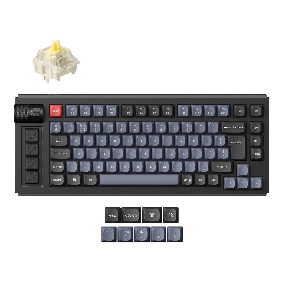 Lemokey L1 QMK Draadloos Aangepast Mechanisch Toetsenbord ISO-indeling Collectie