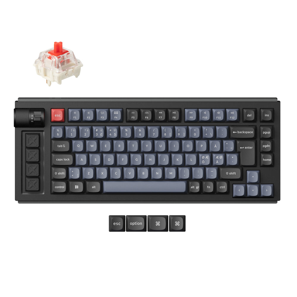 Lemokey L1 QMK Draadloos Aangepast Mechanisch Toetsenbord ISO-indeling Collectie