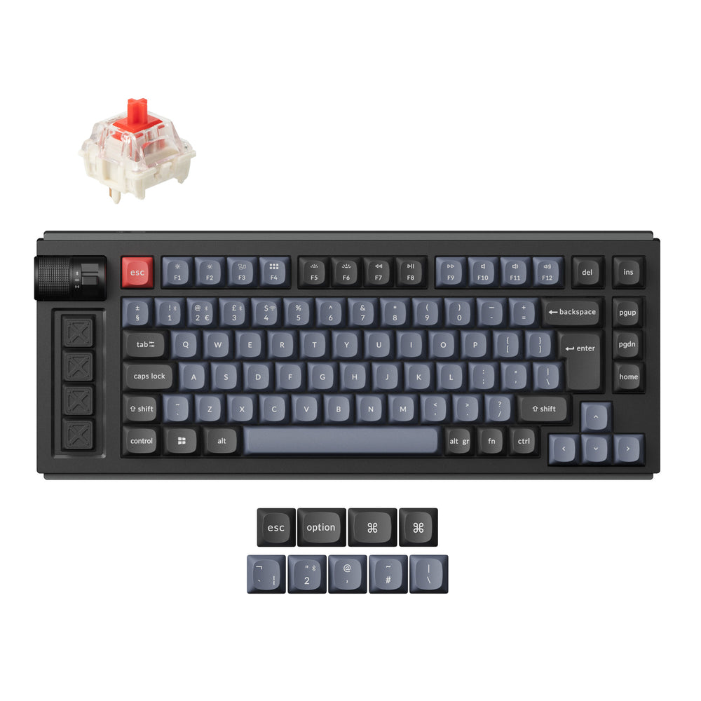 Lemokey L1 QMK Draadloos Aangepast Mechanisch Toetsenbord ISO-indeling Collectie