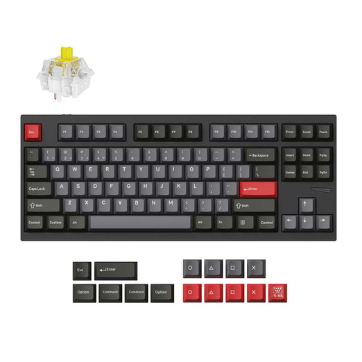 Lemokey L4 QMK Draadloos Aangepast Gaming Toetsenbord (US ANSI Toetsenbord)