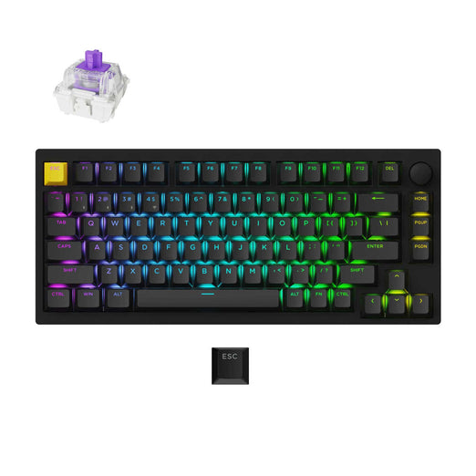 Lemokey P1 HE Draadloze Magnetische Schakelaar Aangepast Gaming Toetsenbord (US ANSI-indeling)