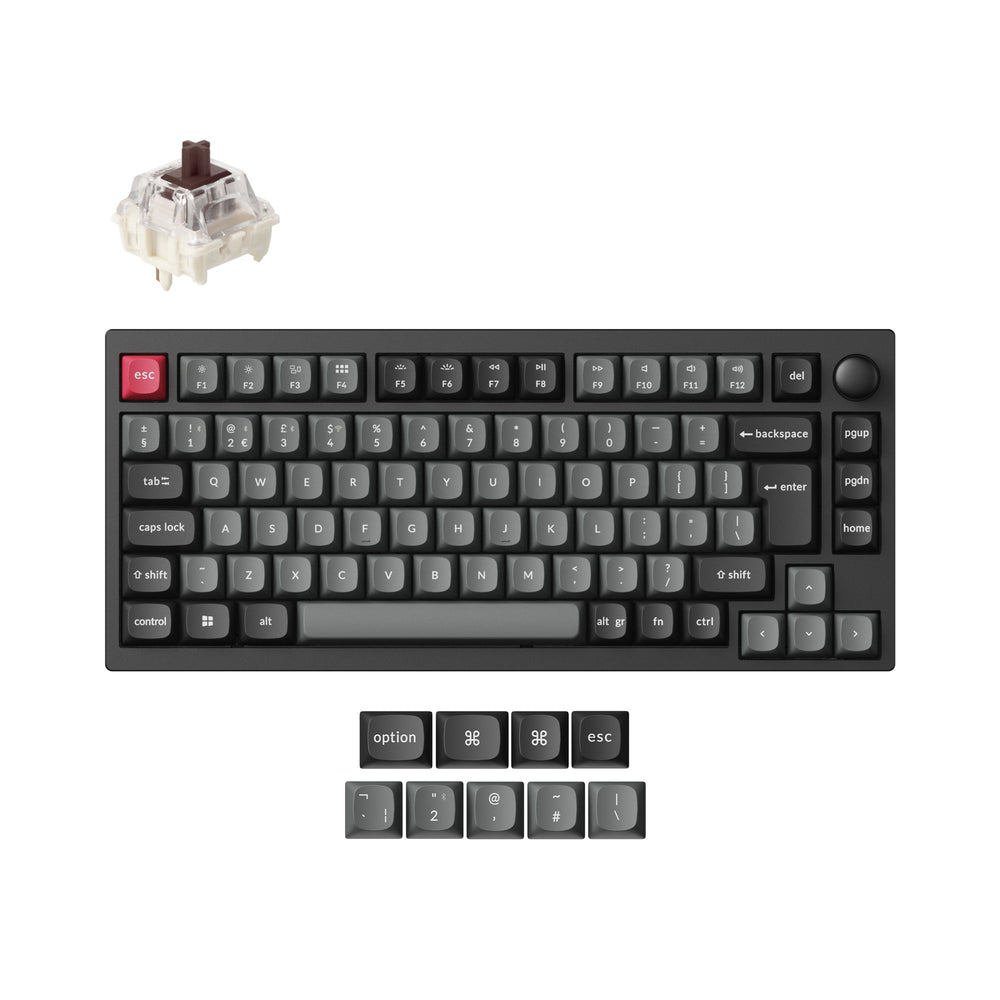 Lemokey P1 QMK Draadloos Aangepast Mechanisch Toetsenbord ISO-indeling Collectie