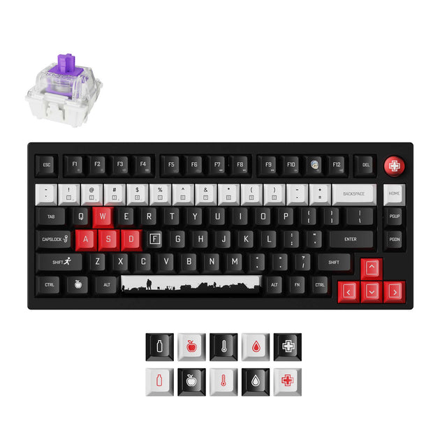 DayZ Special Edition Wireless Magnetic Switch Custom Keyboard