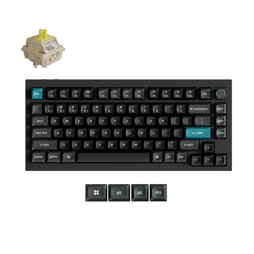 Keychron Q1 Ultra 8K Draadloos Aangepast Mechanisch Toetsenbord (US ANSI-indeling)
