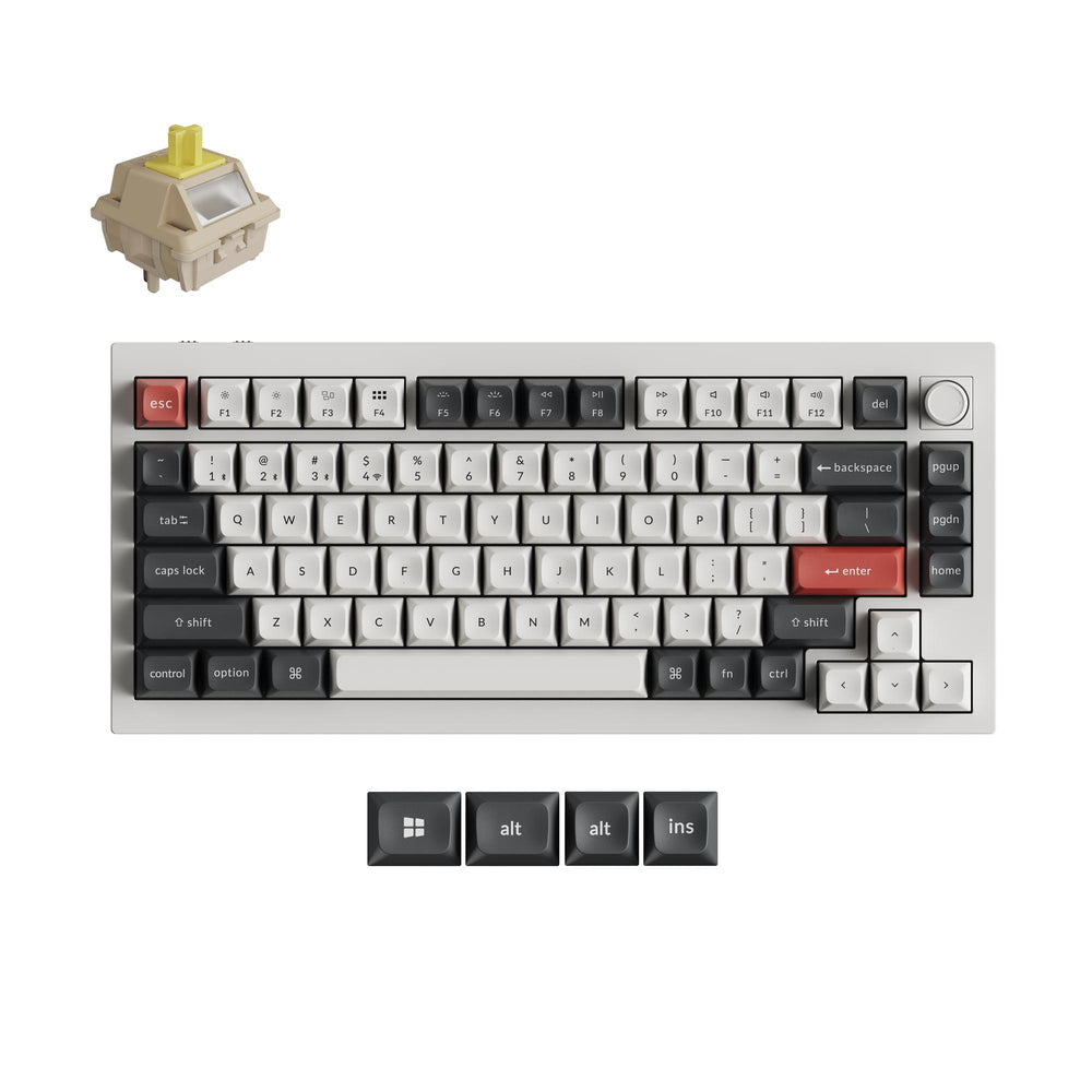 Keychron Q1 Ultra 8K Draadloos Aangepast Mechanisch Toetsenbord (US ANSI-indeling)