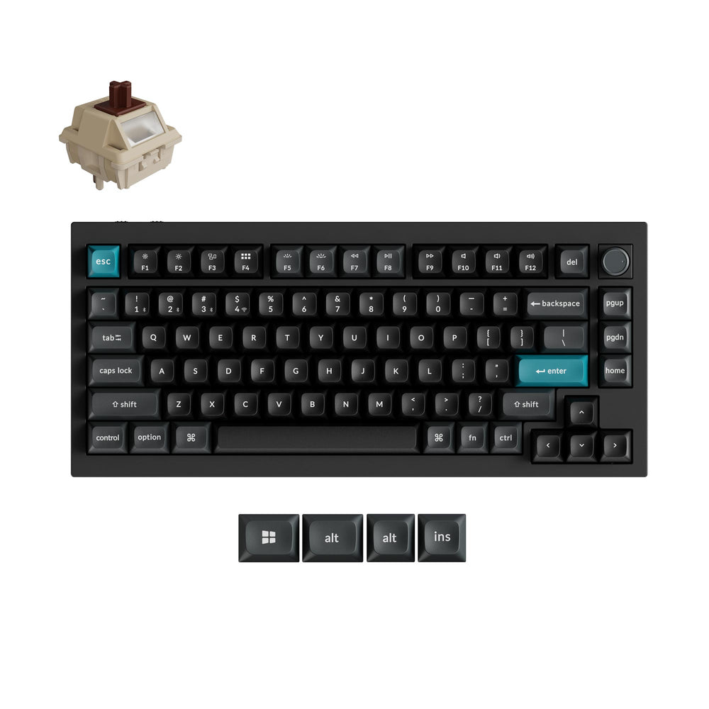 Keychron Q1 Ultra 8K Draadloos Aangepast Mechanisch Toetsenbord (US ANSI-indeling)