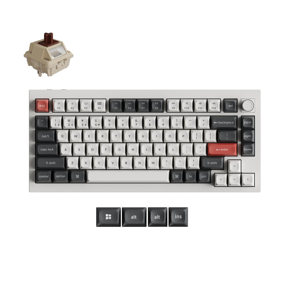 Keychron Q1 Ultra 8K Draadloos Aangepast Mechanisch Toetsenbord (US ANSI-indeling)