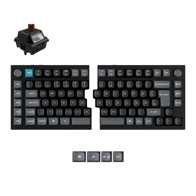 Keychron Q11 Ultra 8K Draadloos Aangepast Mechanisch Toetsenbord ISO-indeling Collectie