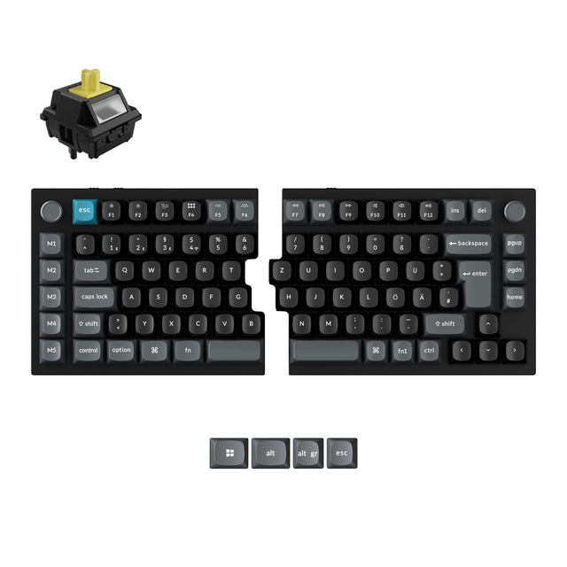 Keychron Q11 Ultra 8K Draadloos Aangepast Mechanisch Toetsenbord ISO-indeling Collectie