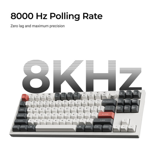Keychron Q3 Ultra 8K Draadloos Aangepast Mechanisch Toetsenbord (US ANSI-indeling)